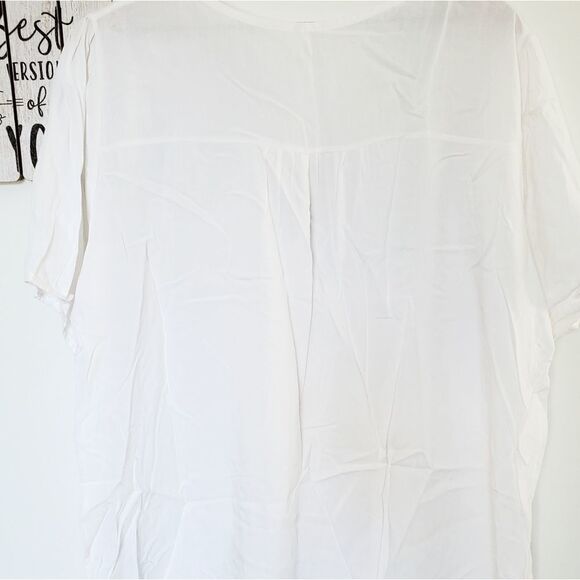Ire Fashion Women's Size XXXL Embroidered White Blouse - Picture 7 of 10